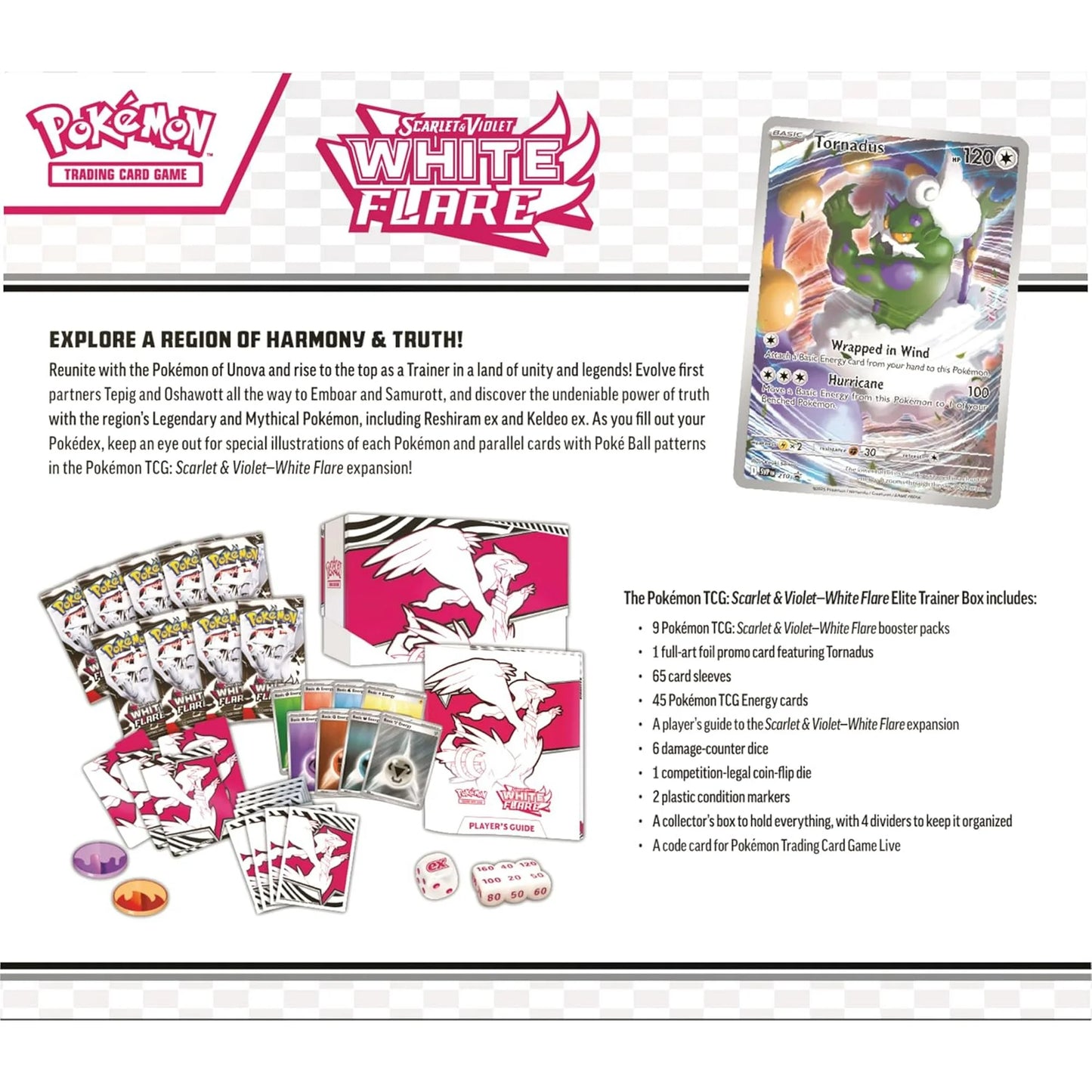 Pokemon White Flare Elite Trainer Box ETB