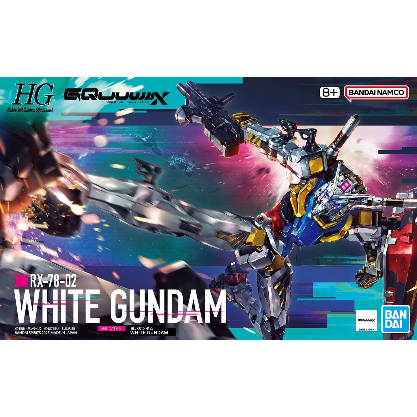 HGGQ #12 1/144 White Gundam Model Kit