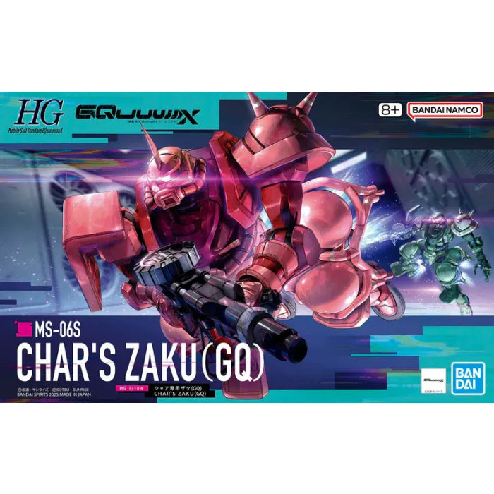 HG 1/144 #11 Char's Zaku (GQ)