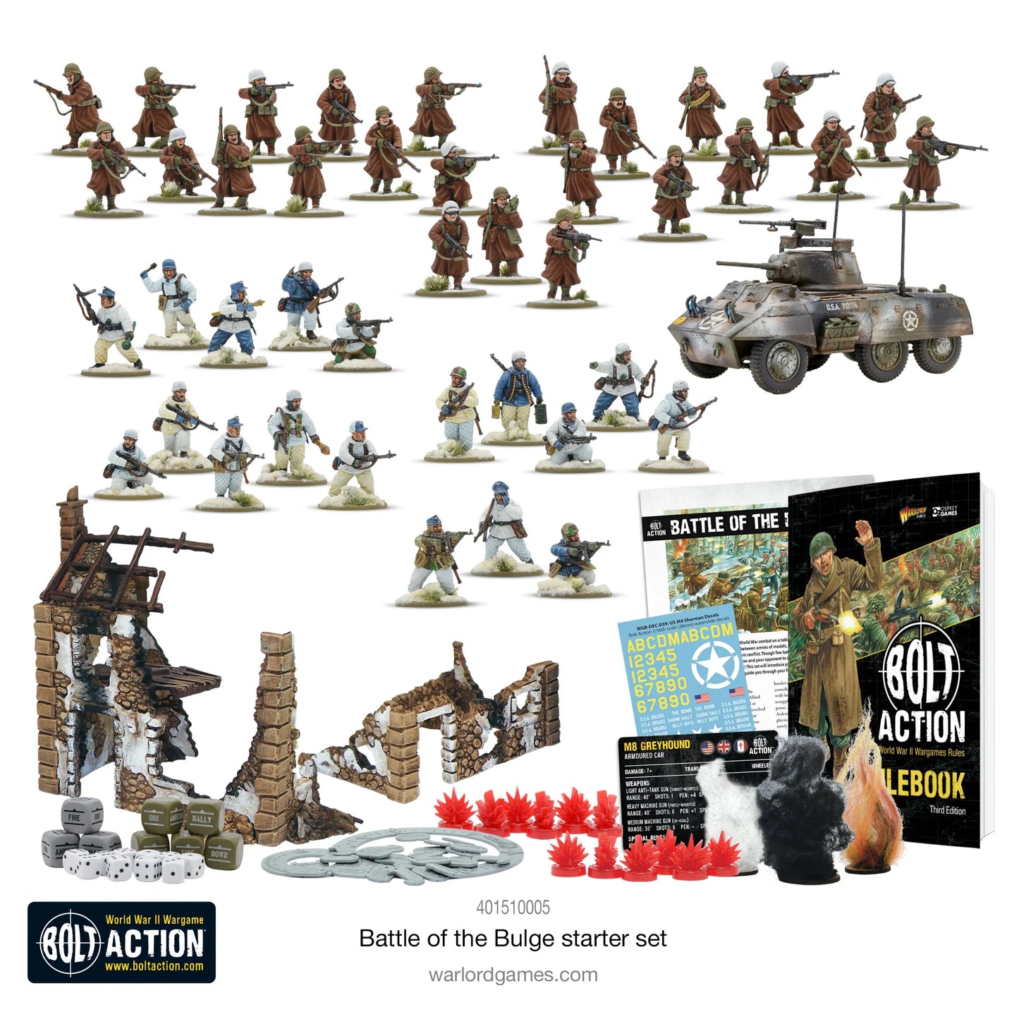 Bolt Action 3rd ED:Battle of the Bulge Starter Set