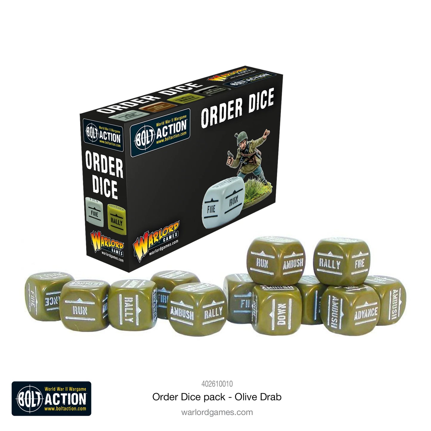 Bolt Action Orders Action-Olive Drab