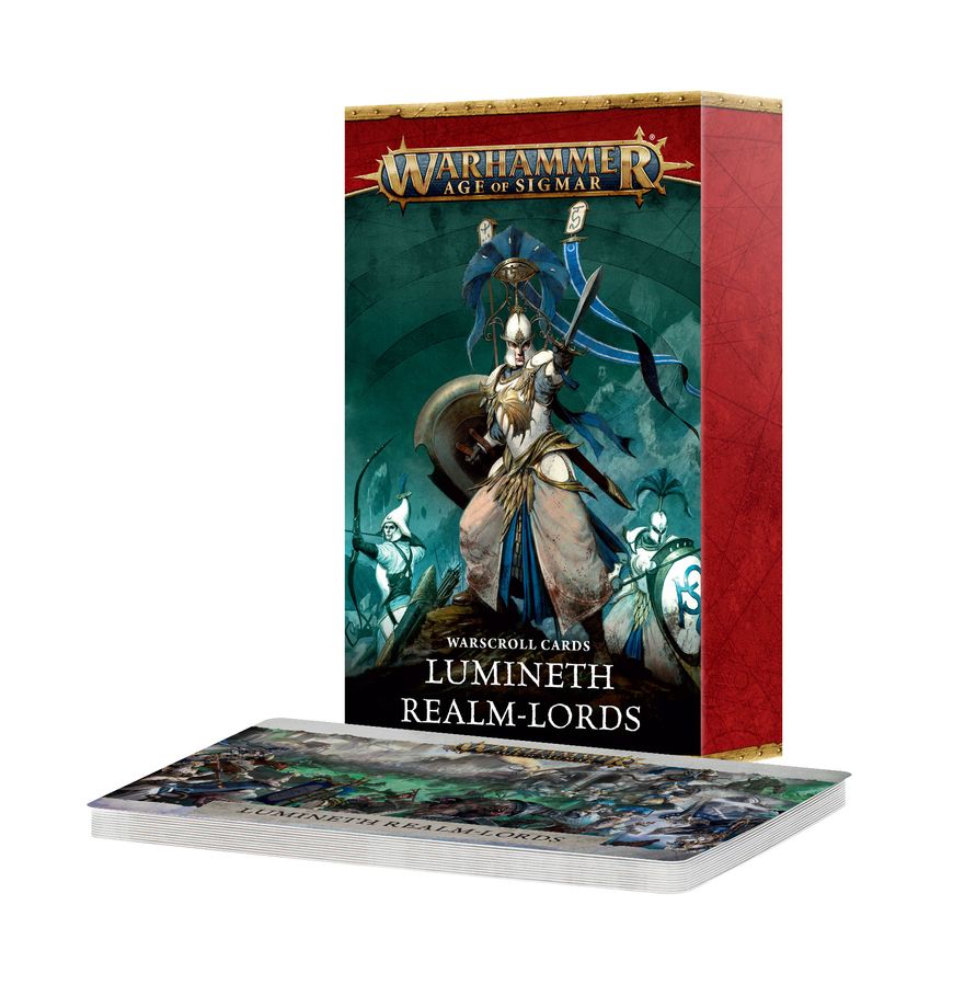 Warscroll Cards Lumineth Realm-Lords