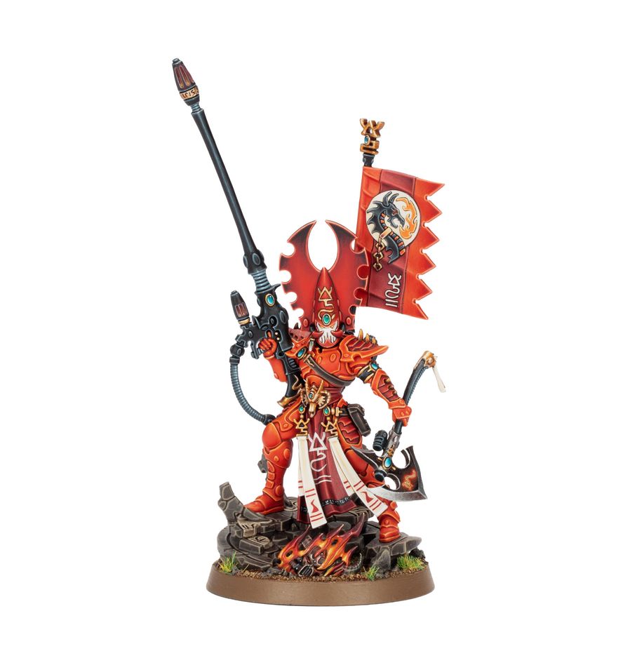 Fuegan Aeldari Fire Dragon Phoenix Lord