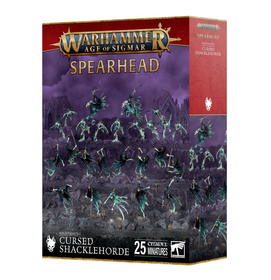 Spearhead Nighthaunt Cursed Shacklehorde