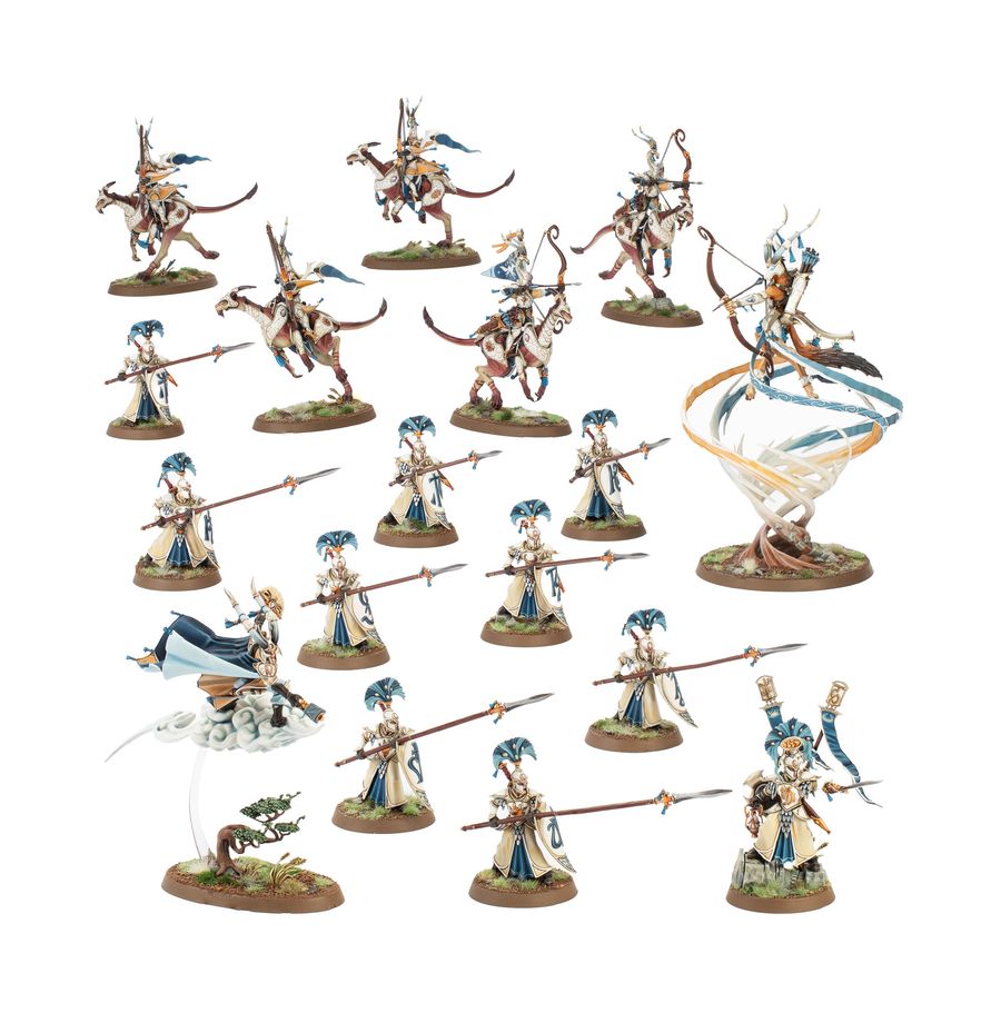 Spearhead Lumineth Realm Lords:Hurakan Vanguard