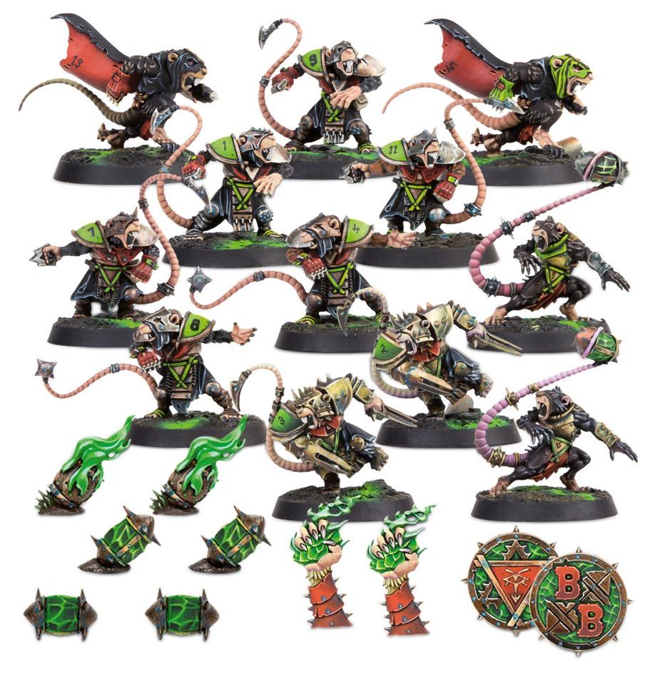 Blood Bowl Skave Skavenblight Scramblers