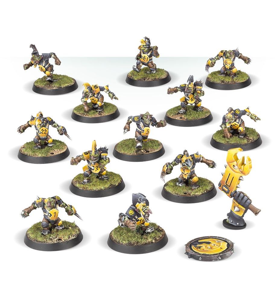 Blood Bowl Goblins The Scarcrag Snivellers