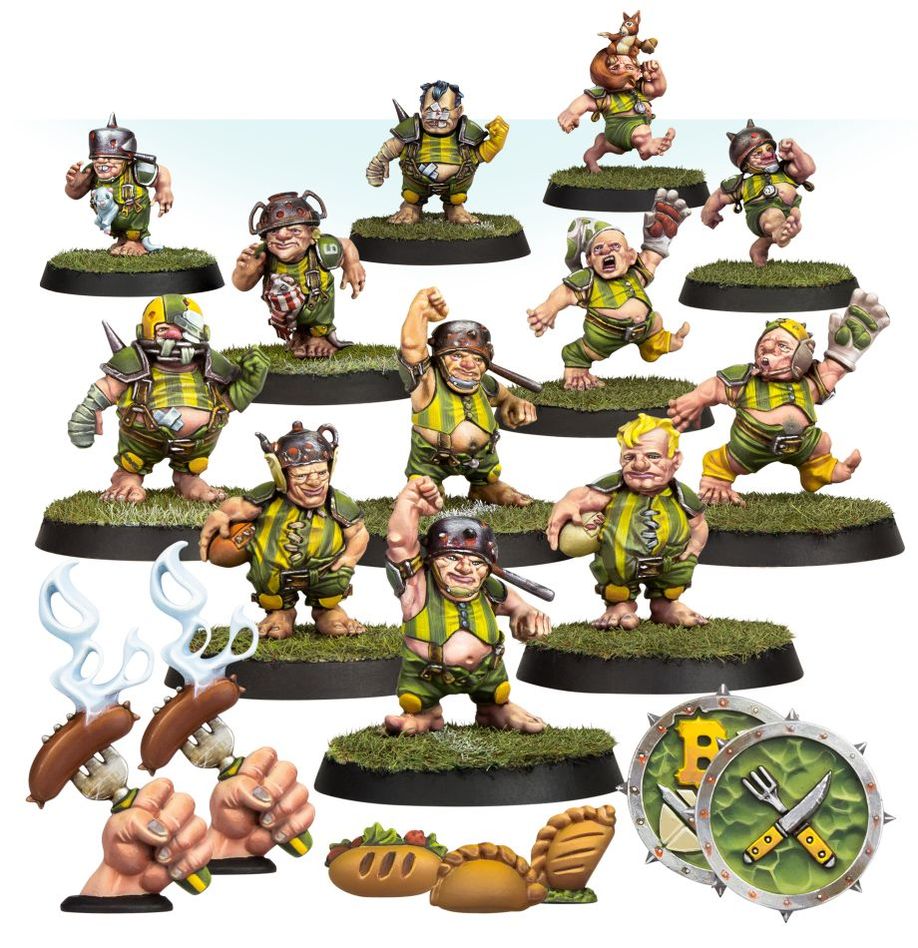 Blood Bowl Halfling The Greenfield Grasshuggers