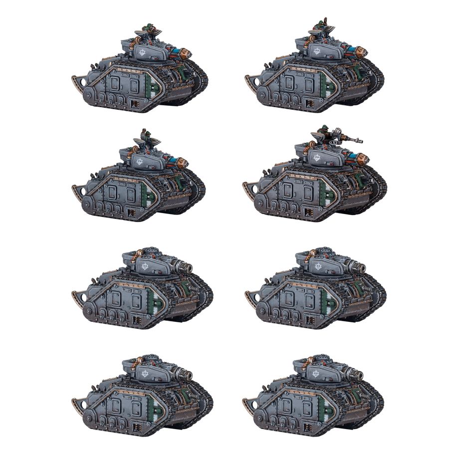 Legion Imperialis Leman Russ Executioner and Demolisher Squadron