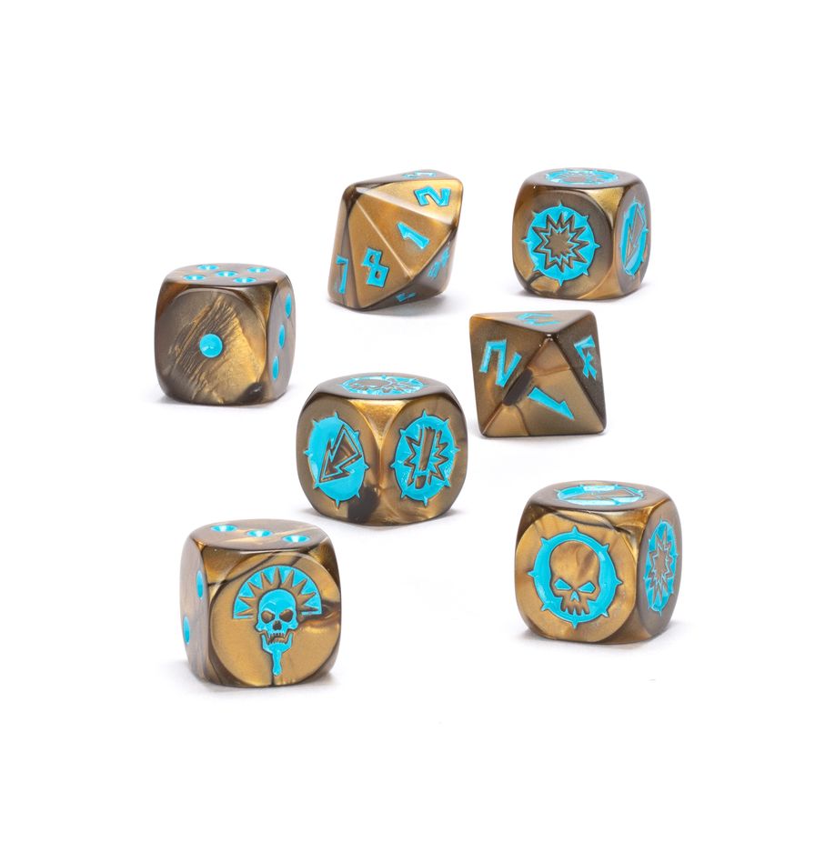 Blood Bowl Tomb Kings Dice Set