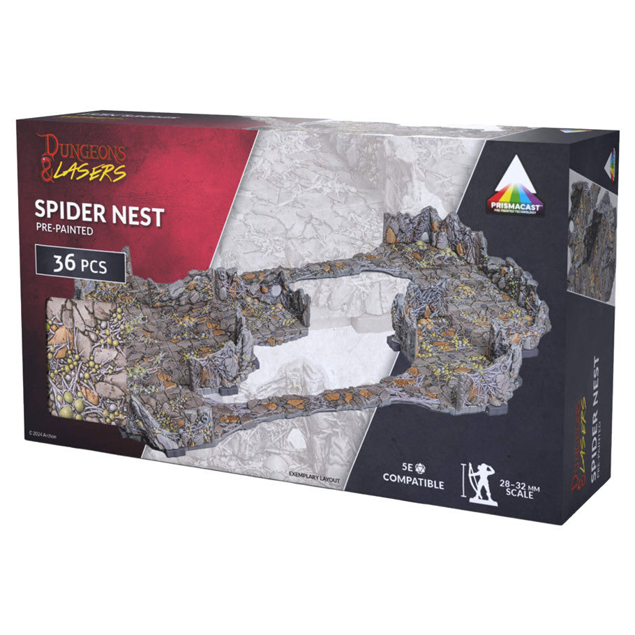 Spider Nest Prismacast Pre Painted Dungeons & Lasers Terrain