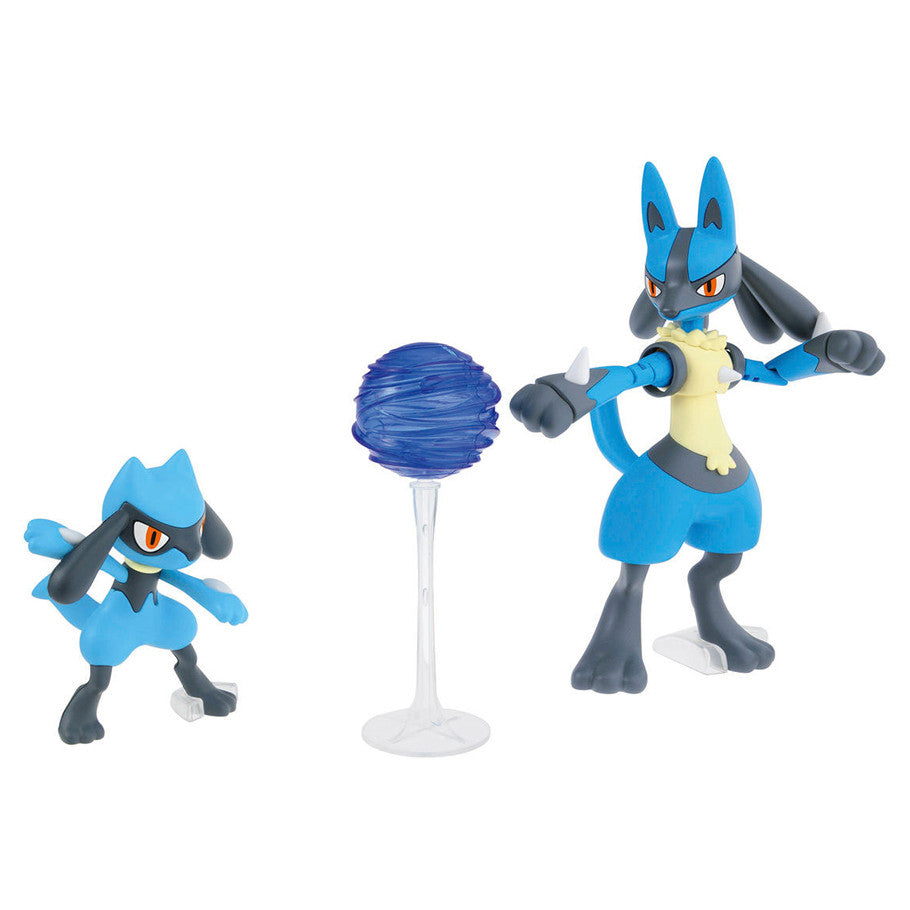 Riolu & Lucrio Pokemon Bandai