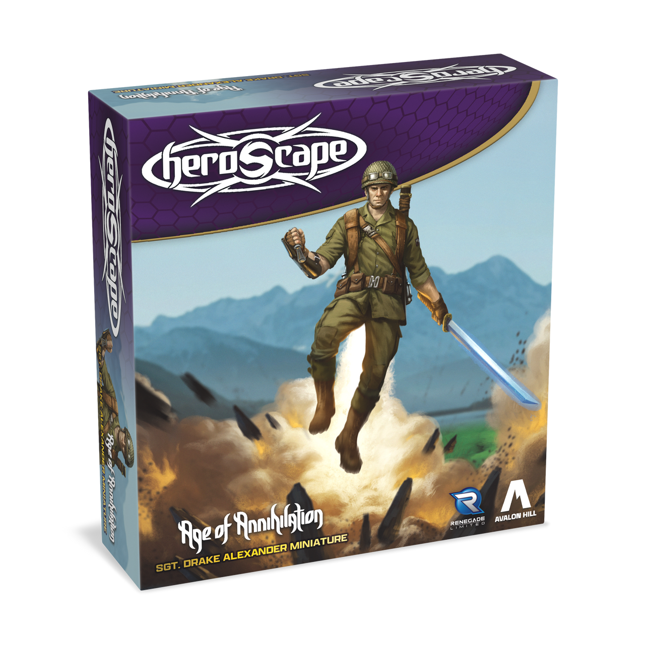 SGT Drake Alexander Miniature Heroscape