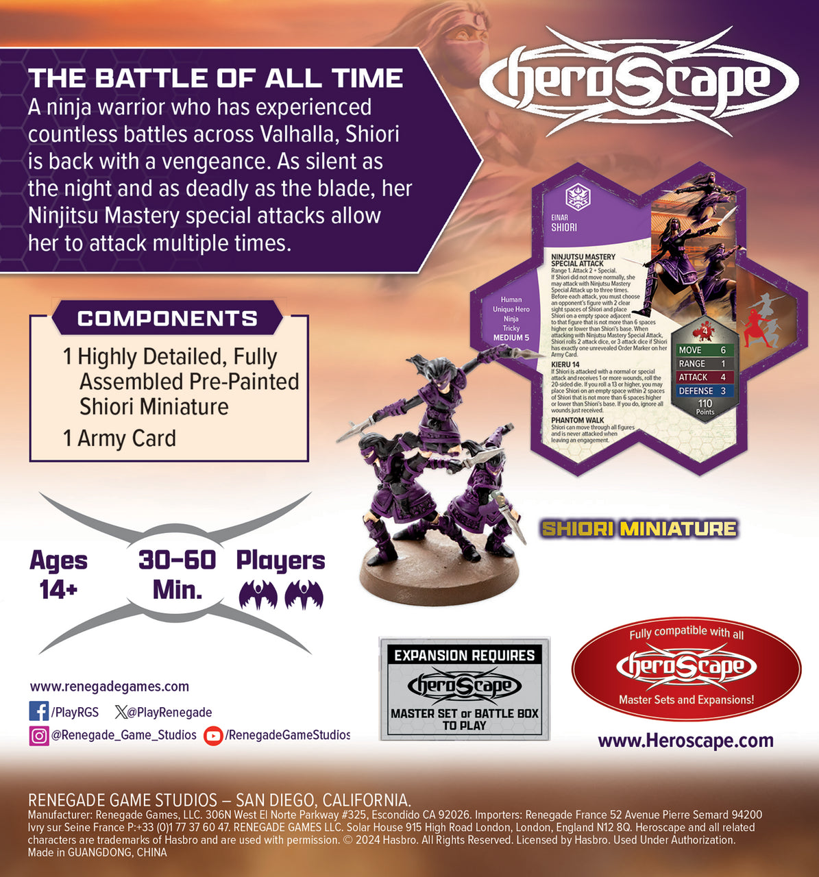 Shiori Miniature Heroscape