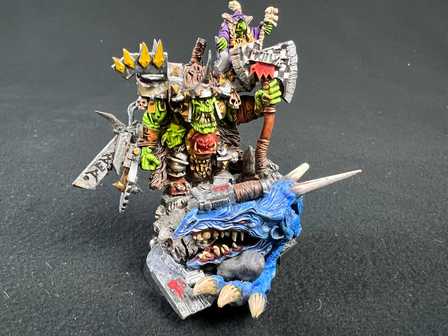 Painted Ork Beastboss (group 1) Warhammer 40k