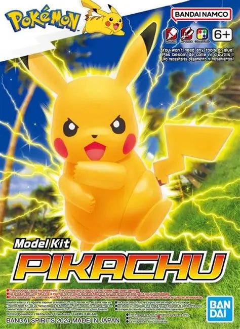ポケプラ Pokemon plastic model Bandai Pokepla Pikachu Pokemon Select – Game Bunker