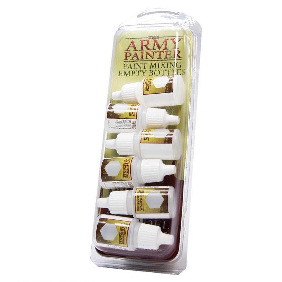 The Army Painter 6x Empty Mixing Bottles
