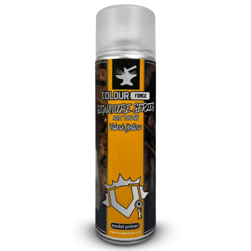 Colour Forge Spray: Signature Series Valrak Yellow (500ml)