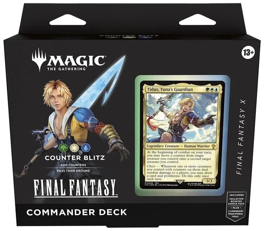 Magic: the Gathering Final Fantasy Commander Counter Blitz Tidus
