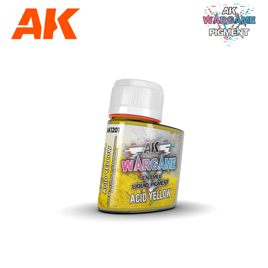 Acid Yellow AK Wargame Liquid Pigment