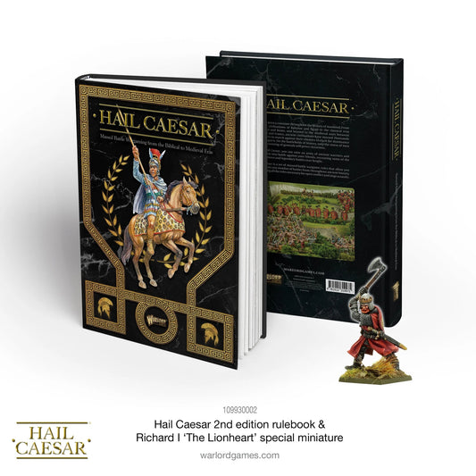 Hail Caesar Rulebook (2nd Edition)& Richard I,The Lionheart Special Figure