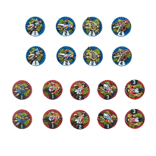Black Powder Epic Battles- Revolution! Casualty Markers