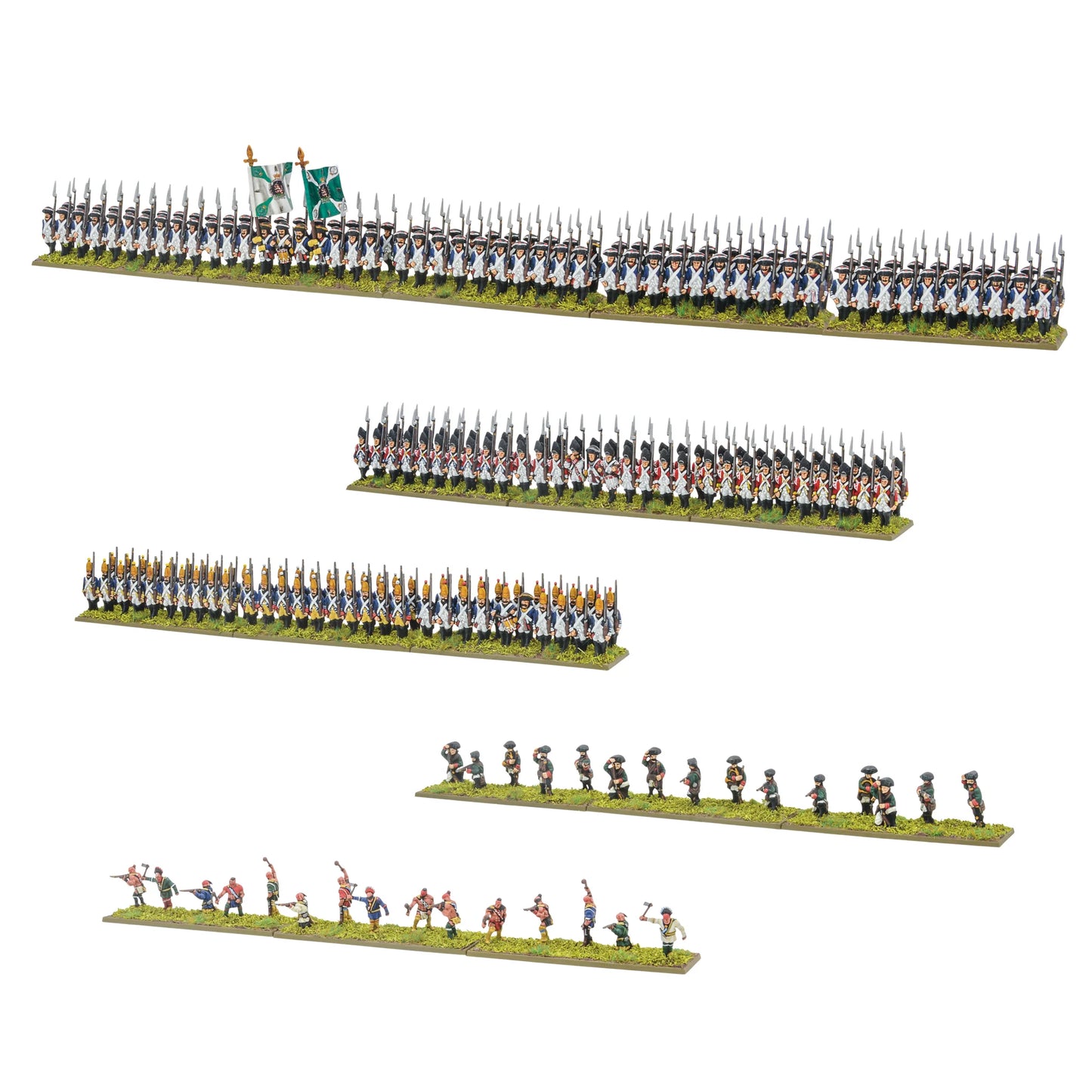 Black Powder Epic Battles-Hessians & Allies Brigade