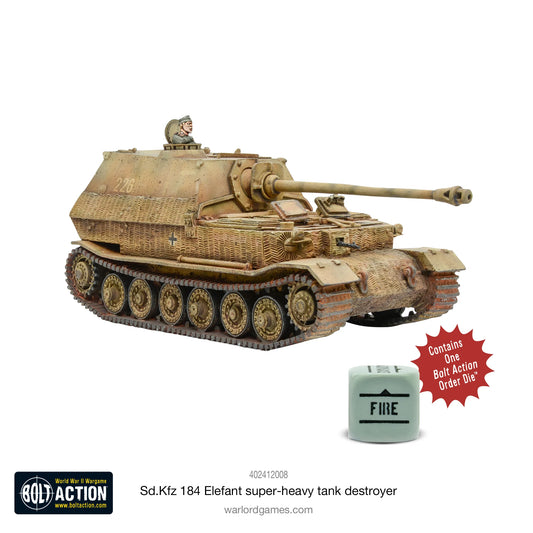 Bolt Action 3rd ED:SD.KFZ 184 Elefant