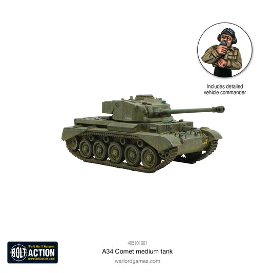 Bolt Action 3rd ED:A34 Comet Medium Tank