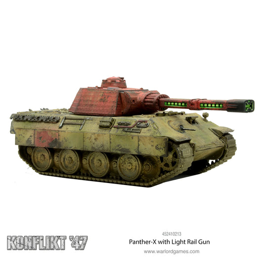 Panther-X with light Schienenkanone