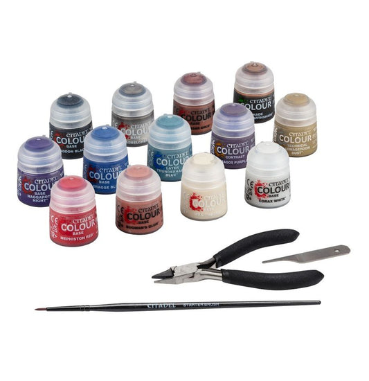 Paints and Tools Set