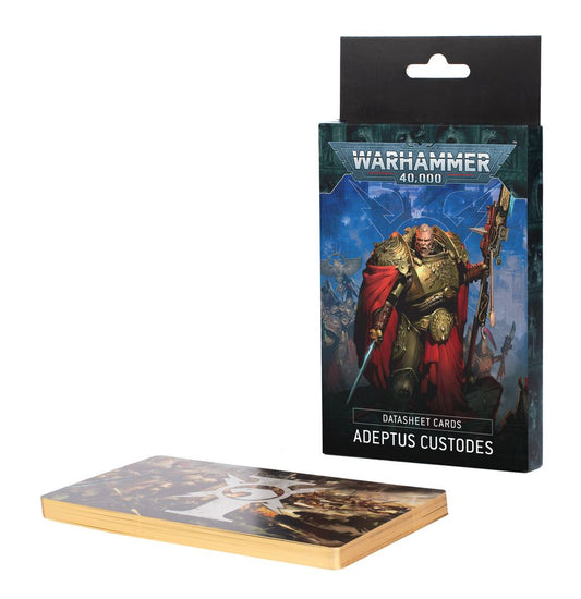 Adeptus Custodes Data Cards 10th Edition