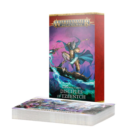 Warscroll Cards Disciples of Tzeentch