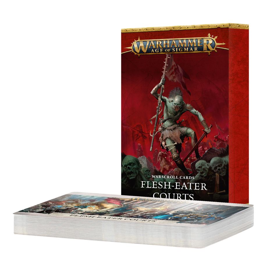 Warscroll Cards Flesh Eater Courts
