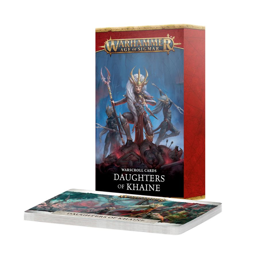 Warscroll Cards Daughters of Khaine