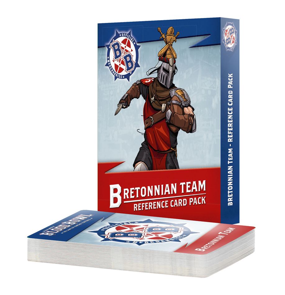 Blood Bowl Bretonnian Team Reference Card Pack