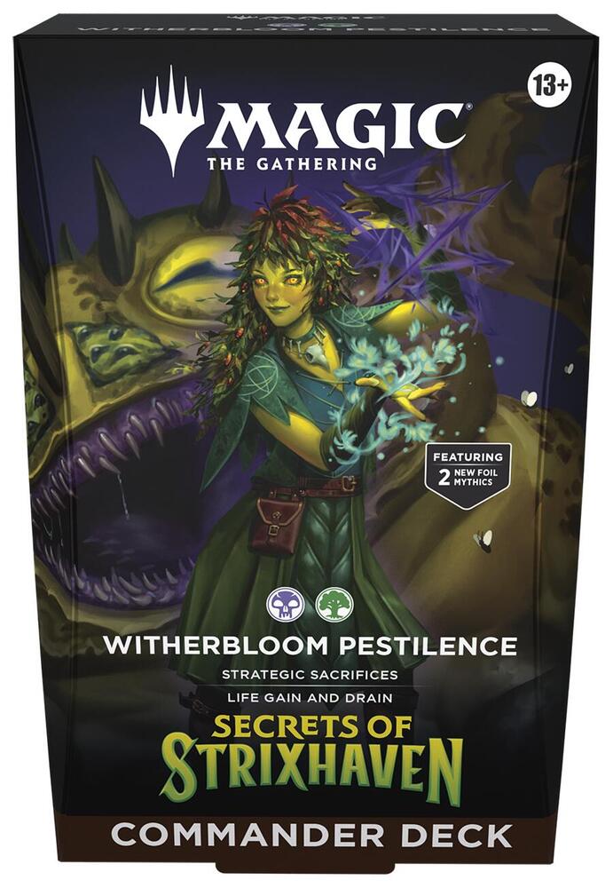 Secrets of Strixhaven Commander Deck - Witherbloom Pestilence - Commander: Secrets of Strixhaven