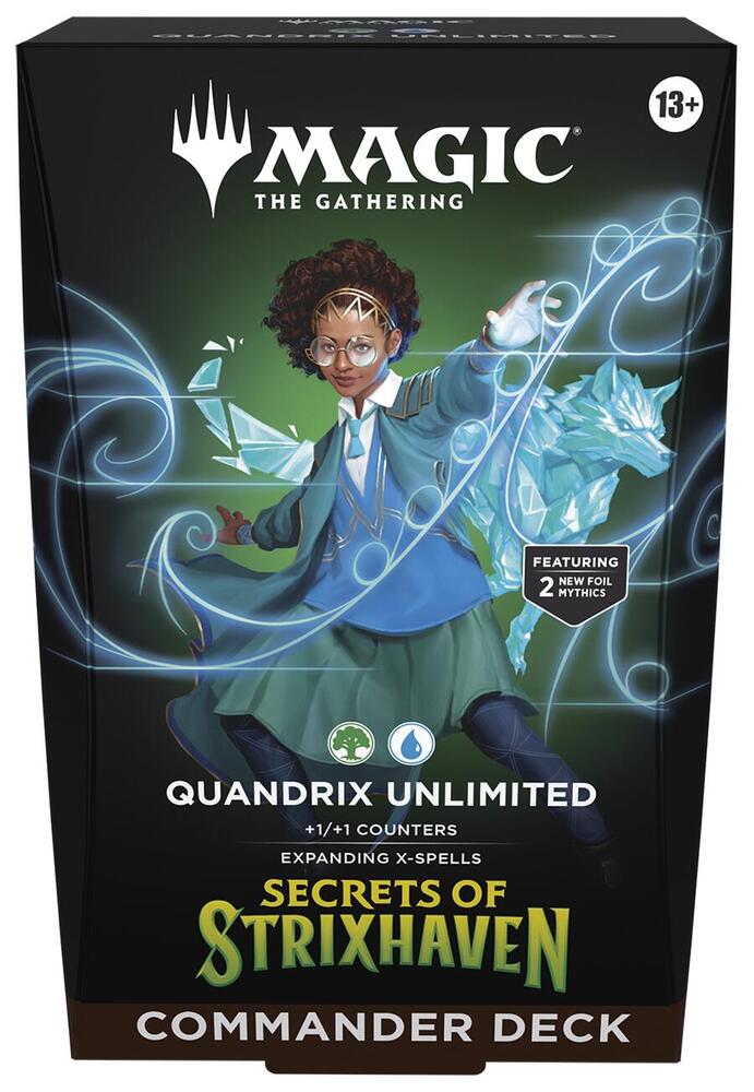 Secrets of Strixhaven Commander Deck - Quandrix Unlimited - Commander: Secrets of Strixhaven