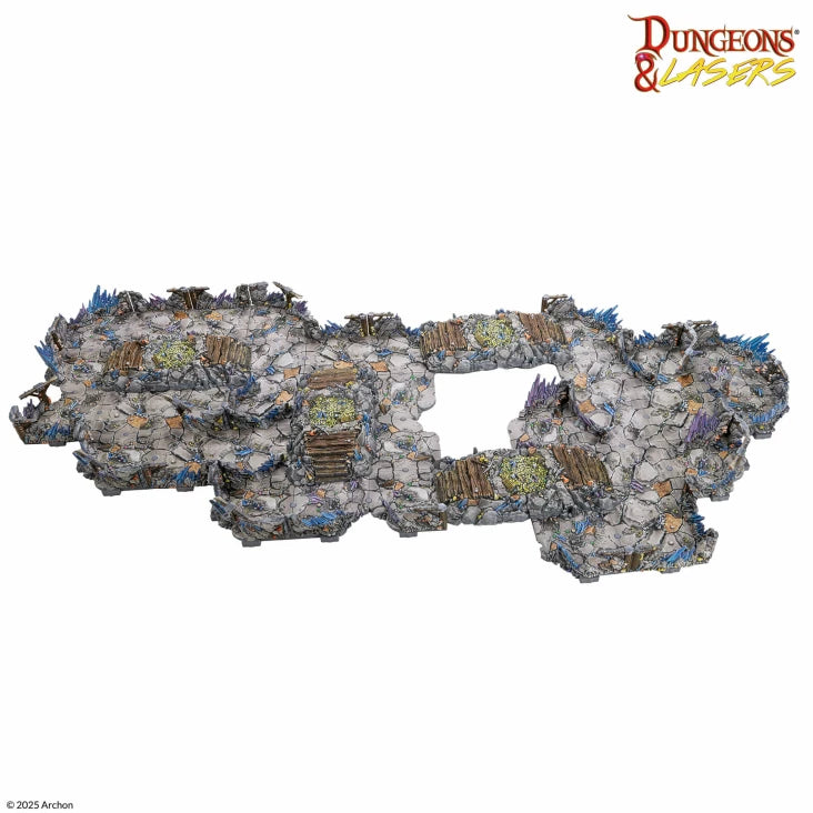 Deep Mines Prismacast Dungeons & Lasers Pre Painted Terrain