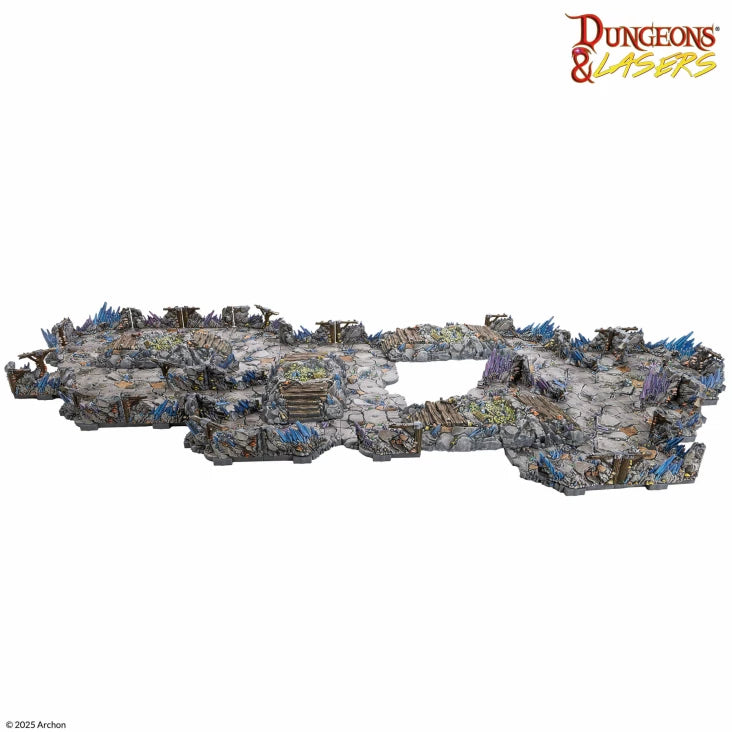 Deep Mines Prismacast Dungeons & Lasers Pre Painted Terrain