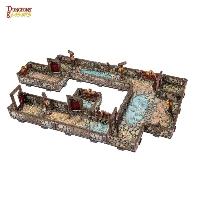 Dwarven Mine Prismacast Pre Painted Dungeons & Lasers Terrain
