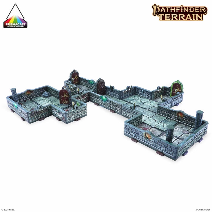 Abomination Vaults Prismacast Pre Painted Dungeons & Lasers Terrain
