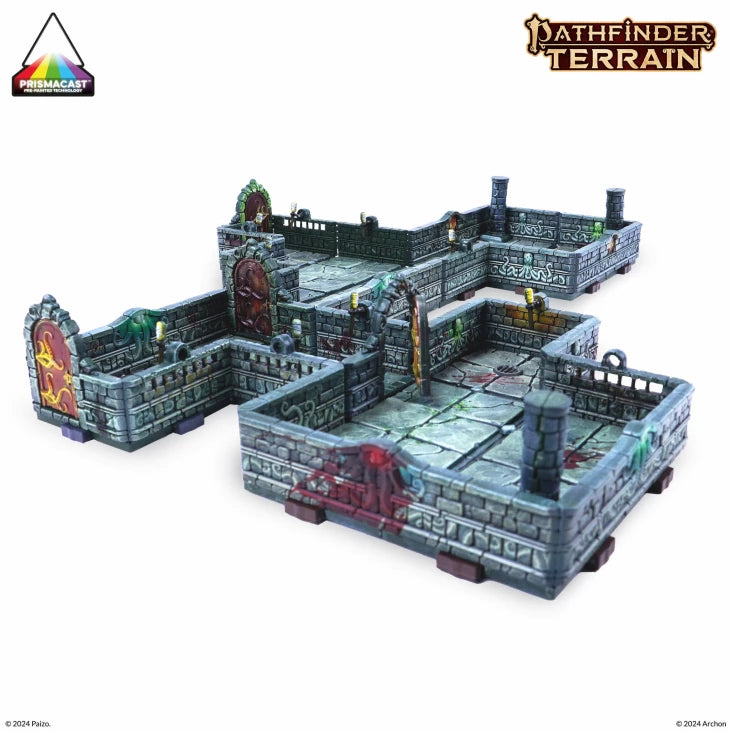 Abomination Vaults Prismacast Pre Painted Dungeons & Lasers Terrain