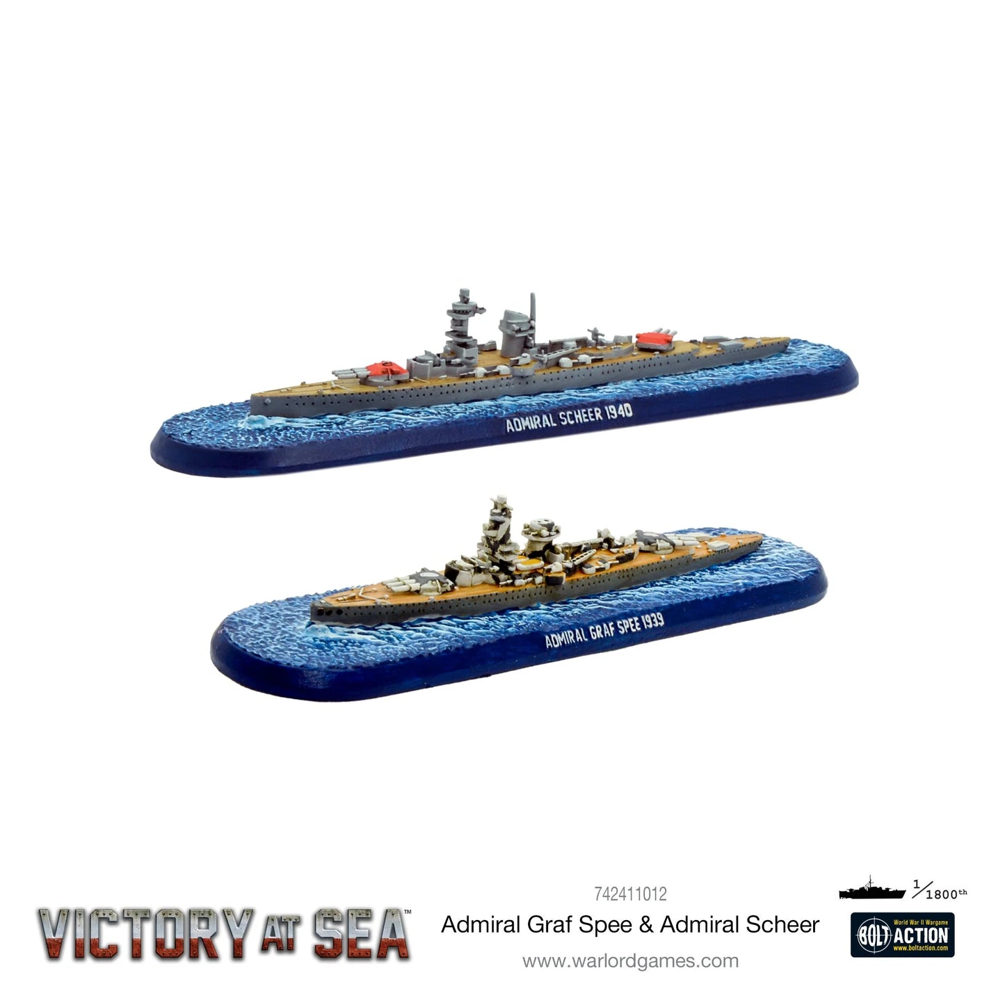 Victory At Sea:Cruisers- Admiral Graf Spee & Admiral Scheer
