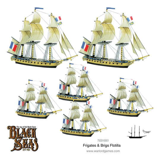 Frigates & Brigs Flotilla (1770-1830)
