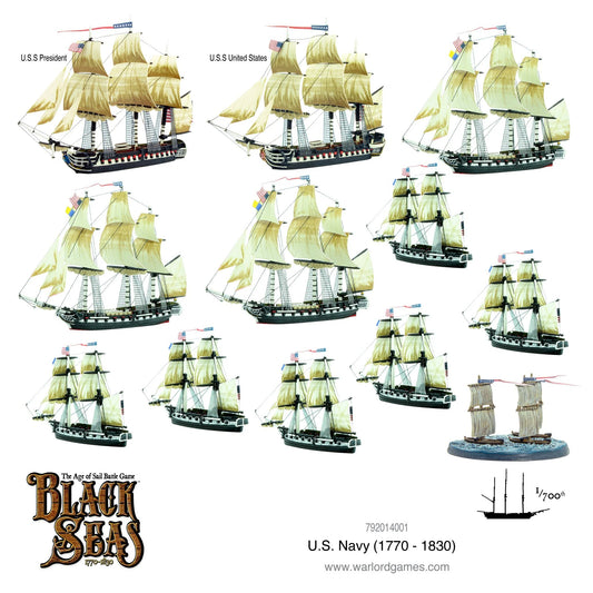 US Navy Fleet (1770-1830)