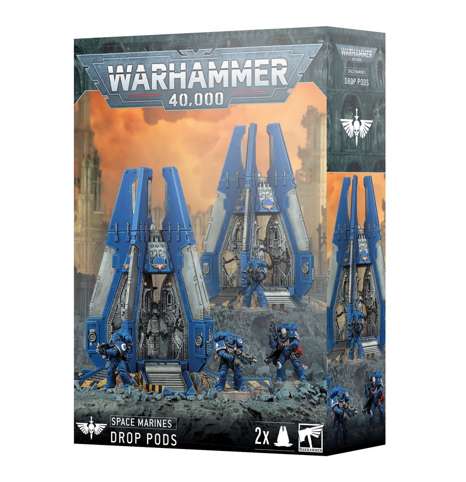 Drop Pods Space Marine