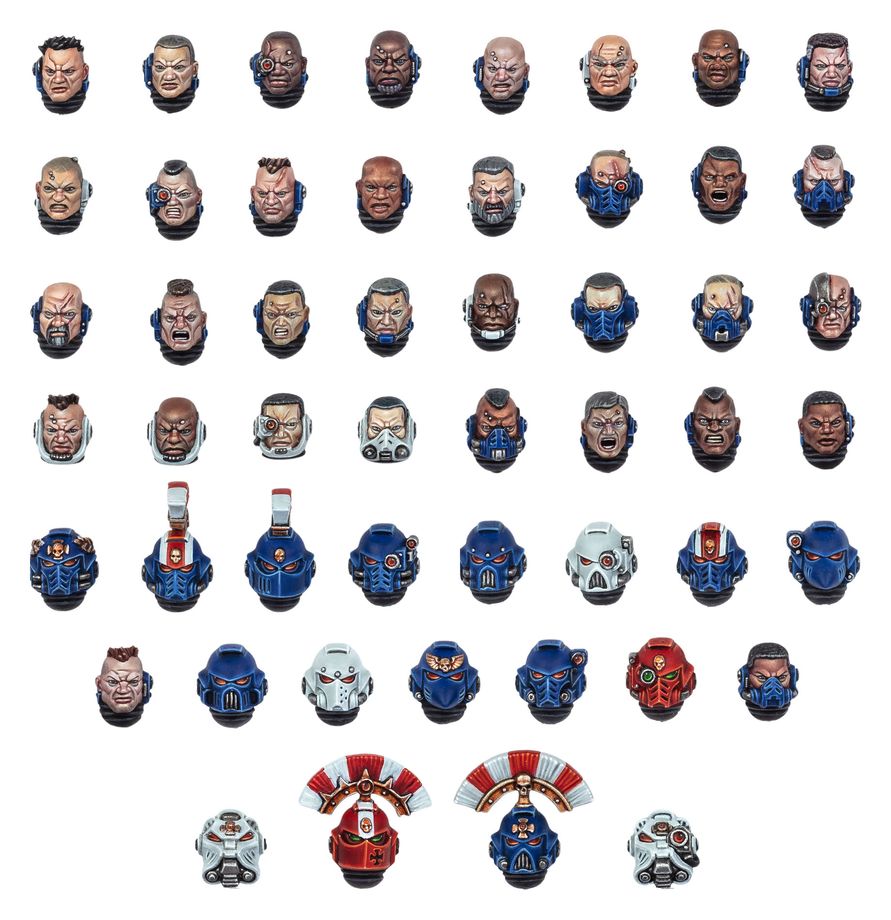 Space Marine Heads 2026
