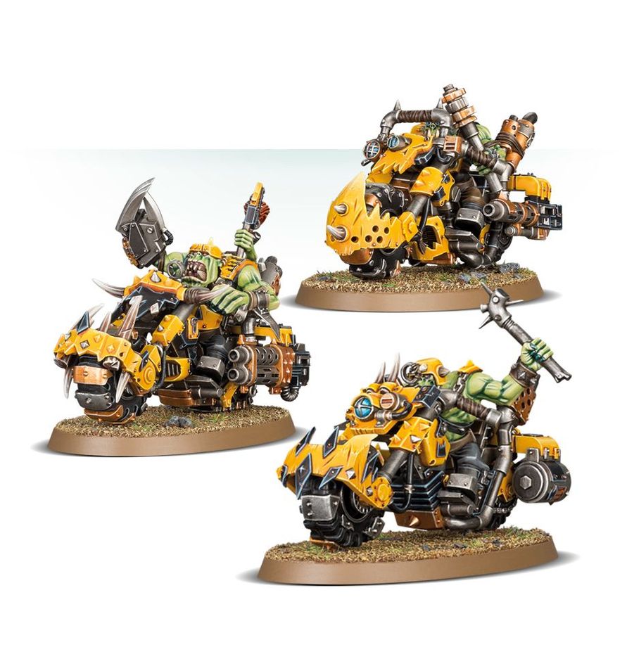 Ork Warbiker Mob Warbikers