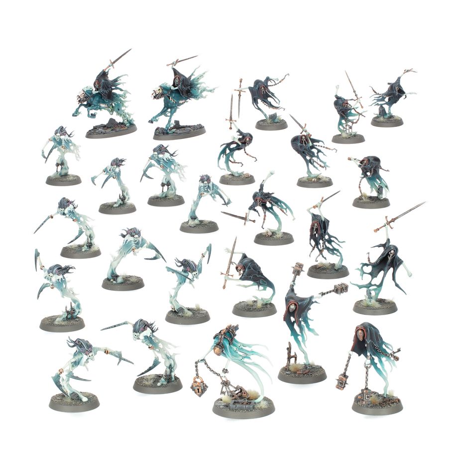 Spearhead Nighthaunt Cursed Shacklehorde
